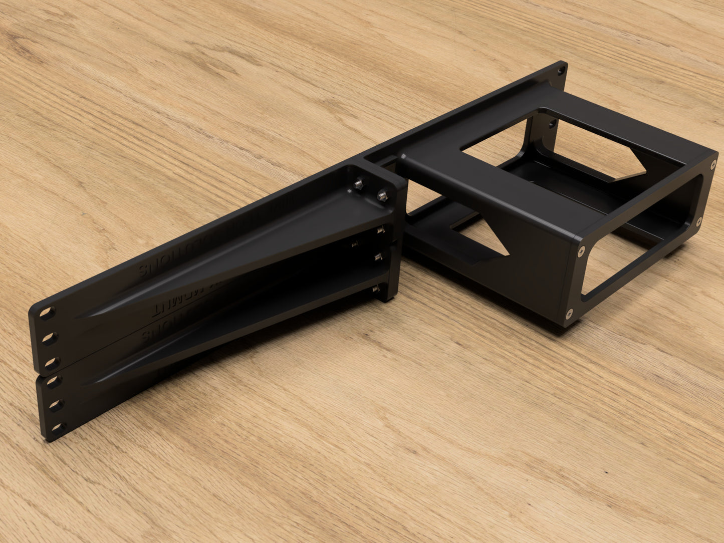 2U Rack Mount for HUNSN RJO3 Micro Firewall Appliance (Modular)
