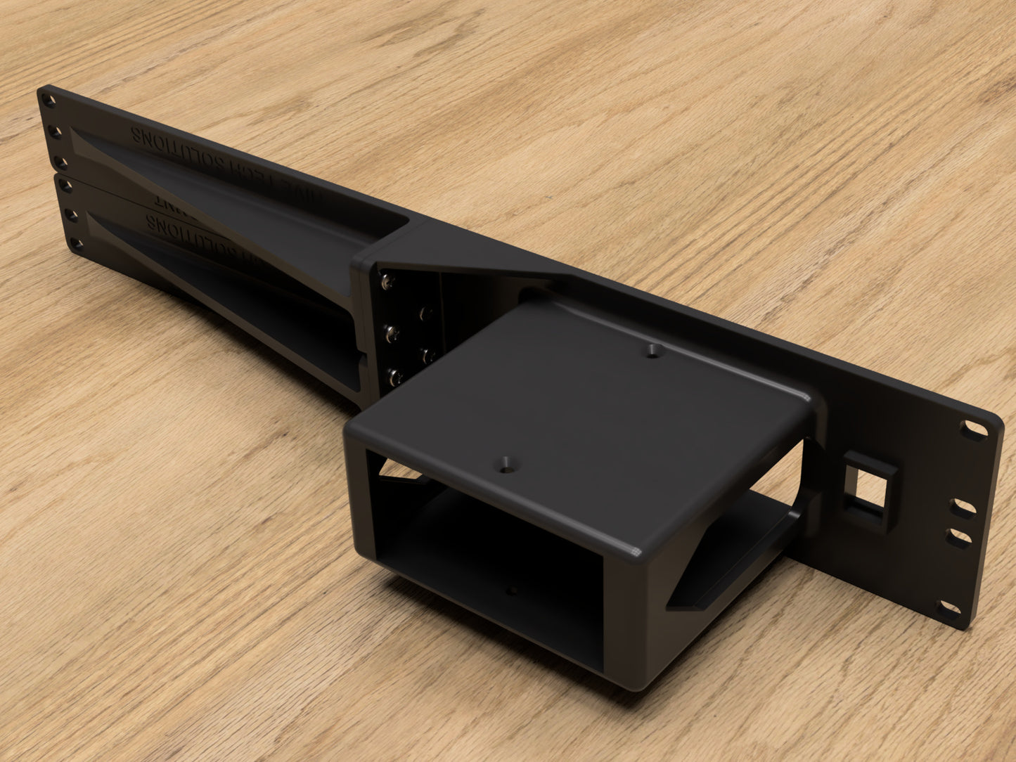 2U Rack Mount for Intel NUC 5th Gen RYH Tall PCs (Modular)