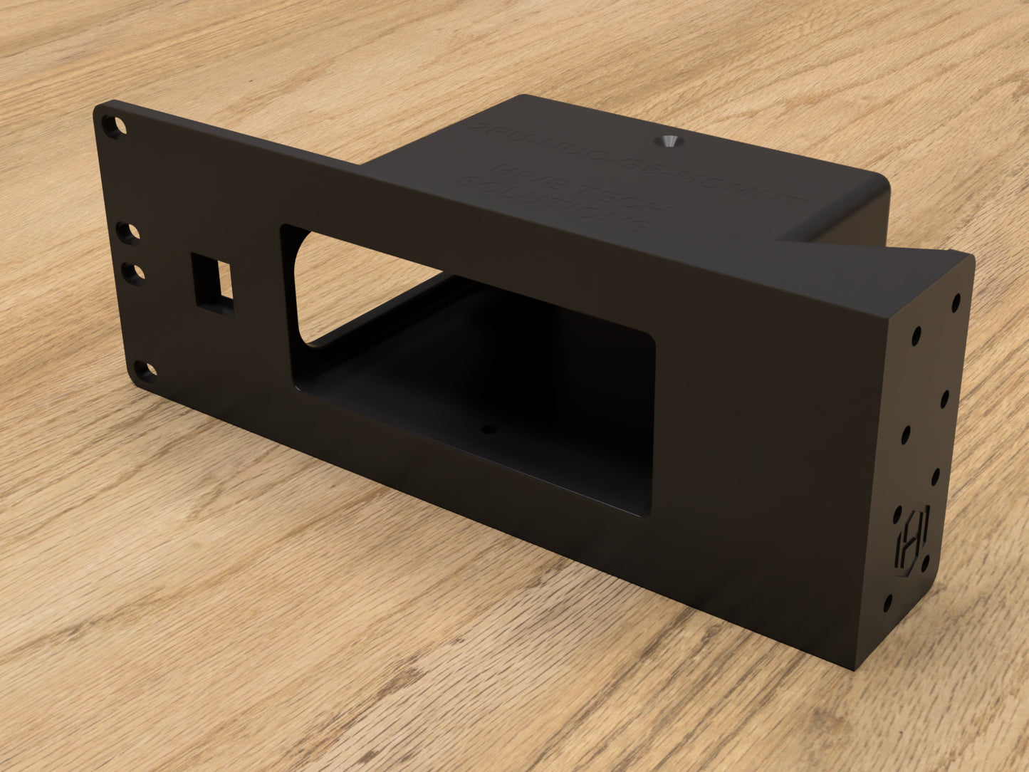 2U Rack Mount for Intel NUC 5th Gen RYH Tall PCs (Modular)