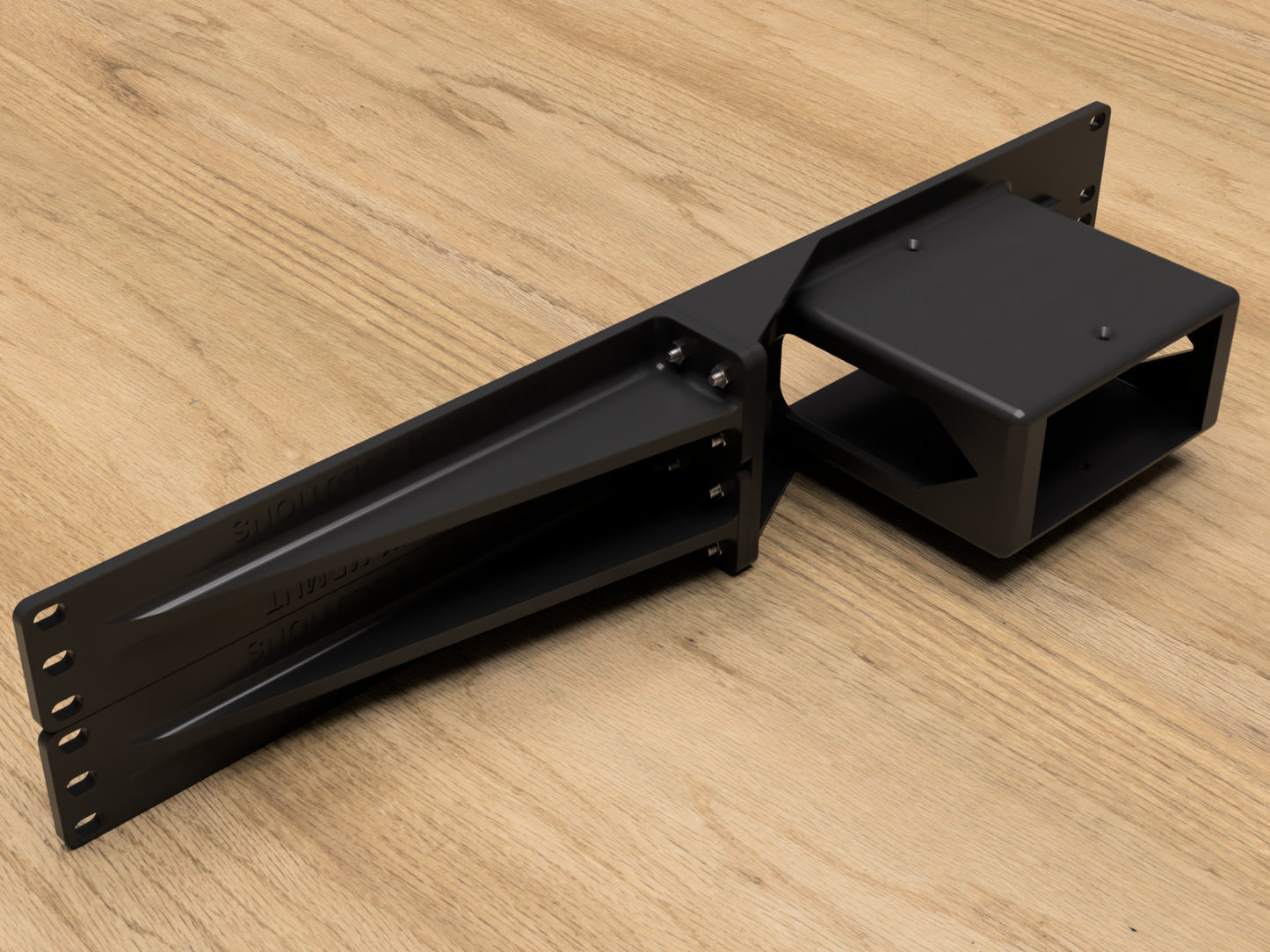 2U Rack Mount for Intel NUC 5th Gen RYH Tall PCs (Modular)