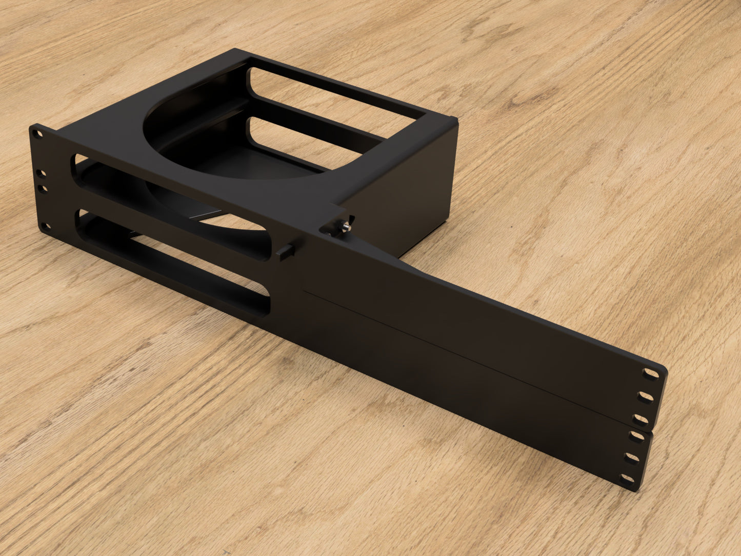 2U Rack mount for Apple Mac Mini and OWC MiniStack (Modular)