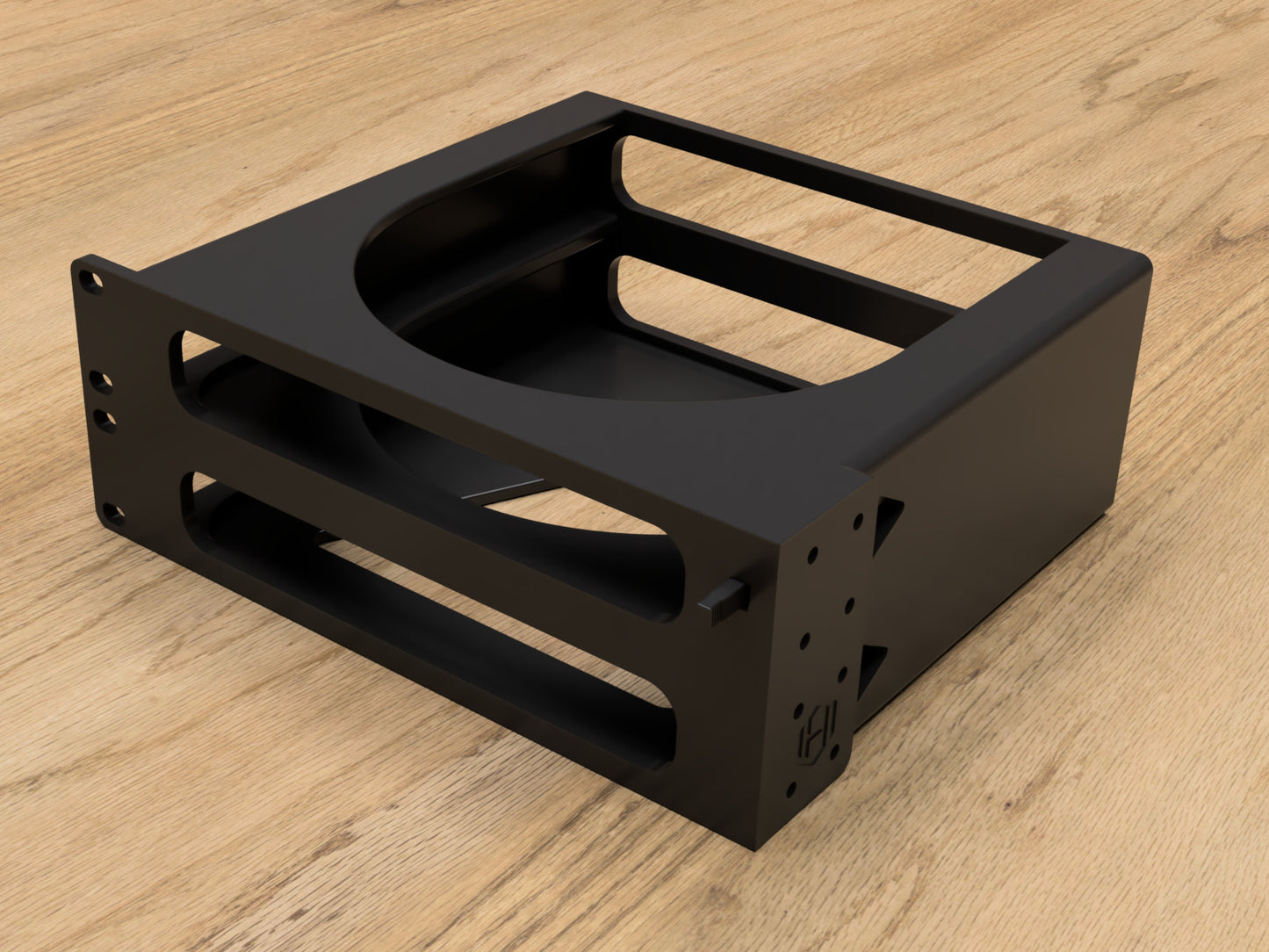 2U Rack mount for Apple Mac Mini and OWC MiniStack (Modular)