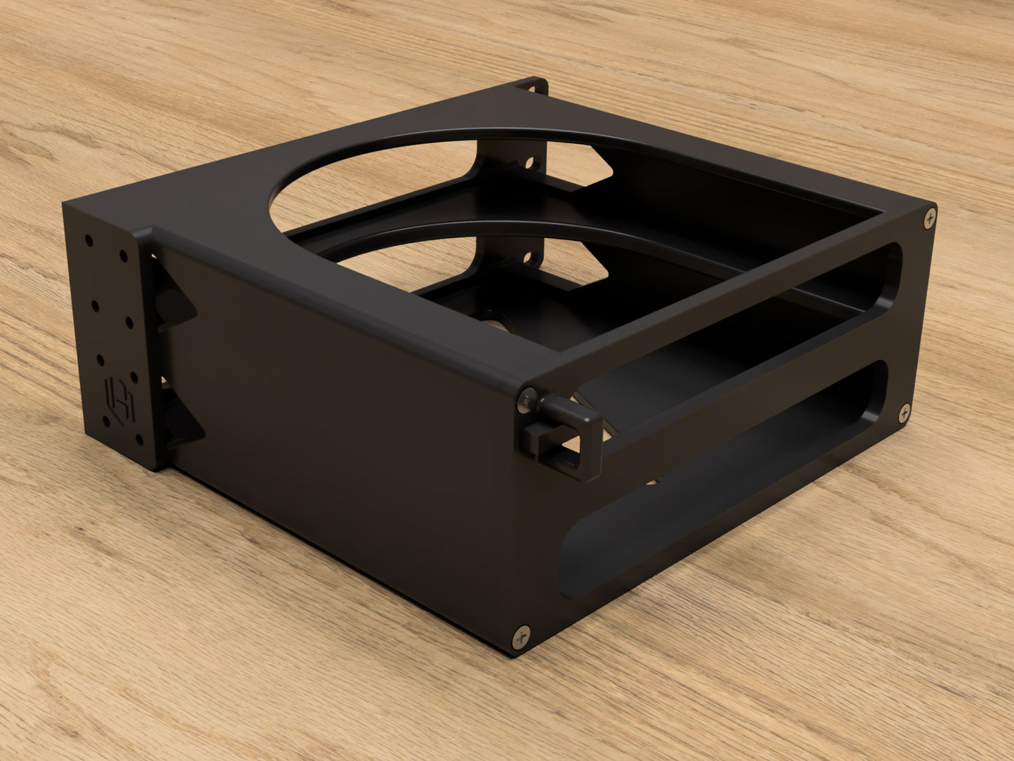 2U Rack mount for Apple Mac Mini and OWC MiniStack (Modular)