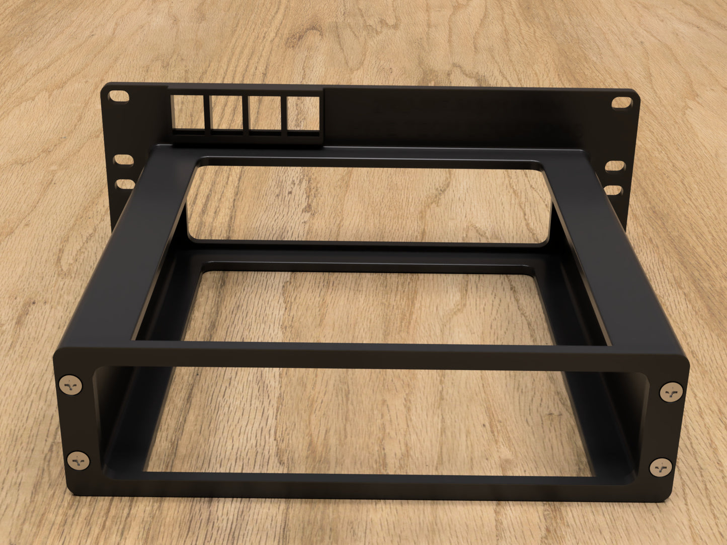 10 Inch Rack mount for Minisforum MS-01/MS-A2 WorkStation + Keystones