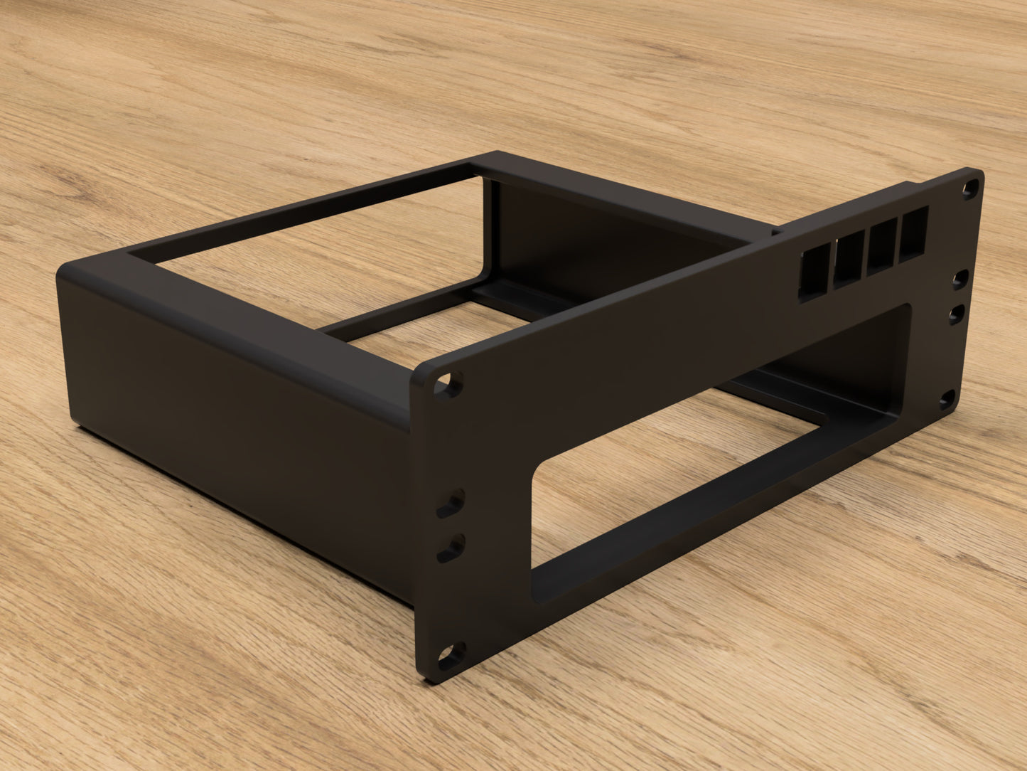 10 Inch Rack mount for Minisforum MS-01/MS-A2 WorkStation + Keystones