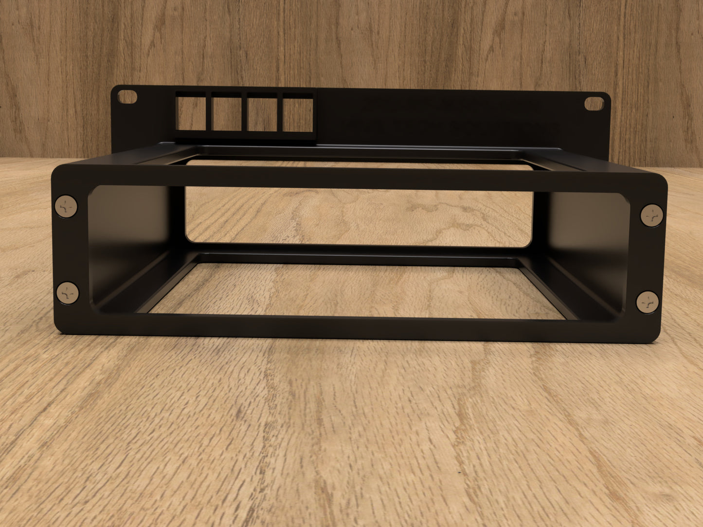 10 Inch Rack mount for Minisforum MS-01/MS-A2 WorkStation + Keystones