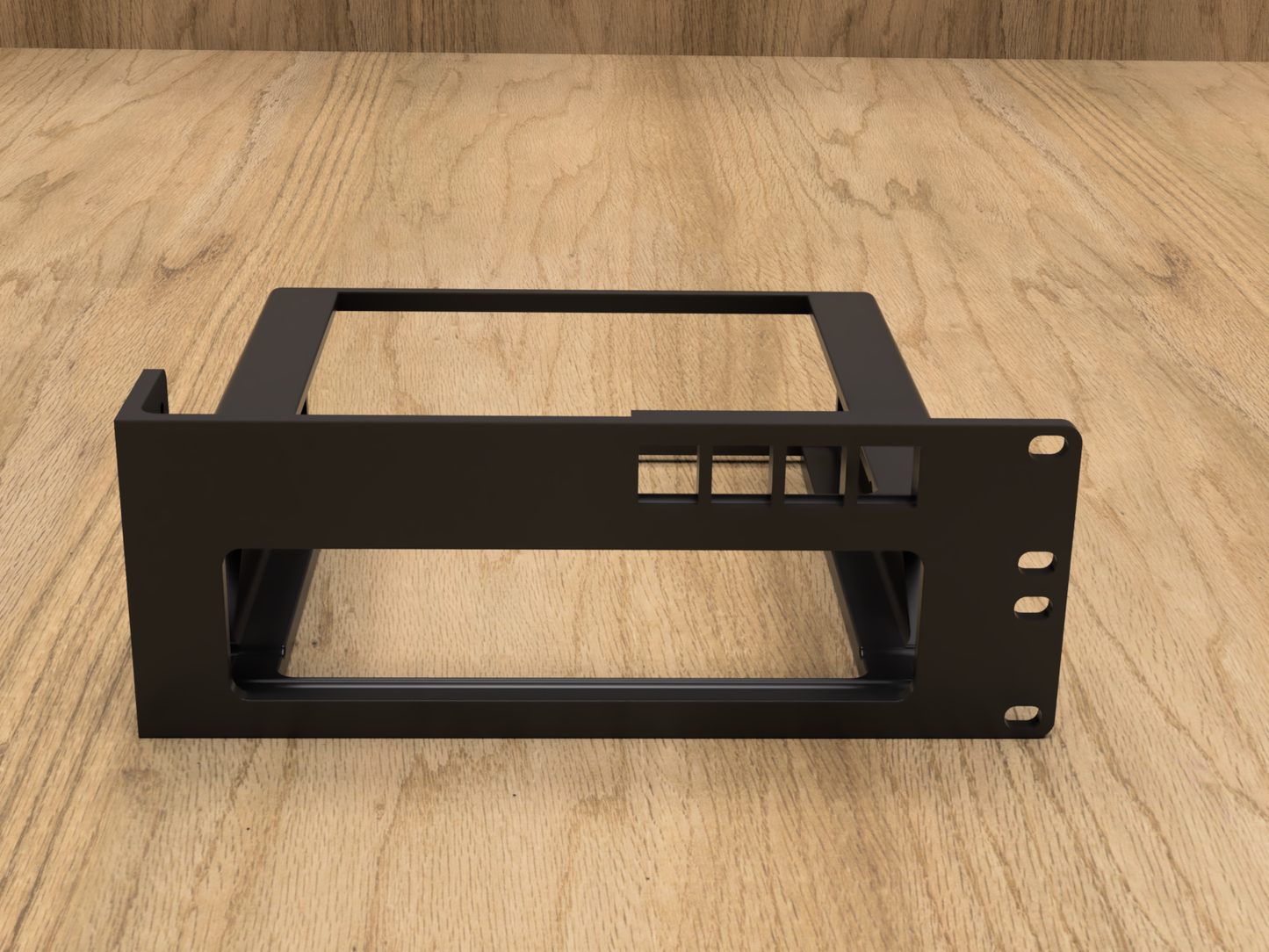 Rack Mount for Minisforum MS-01 WorkStation w/Keystones (Modular)