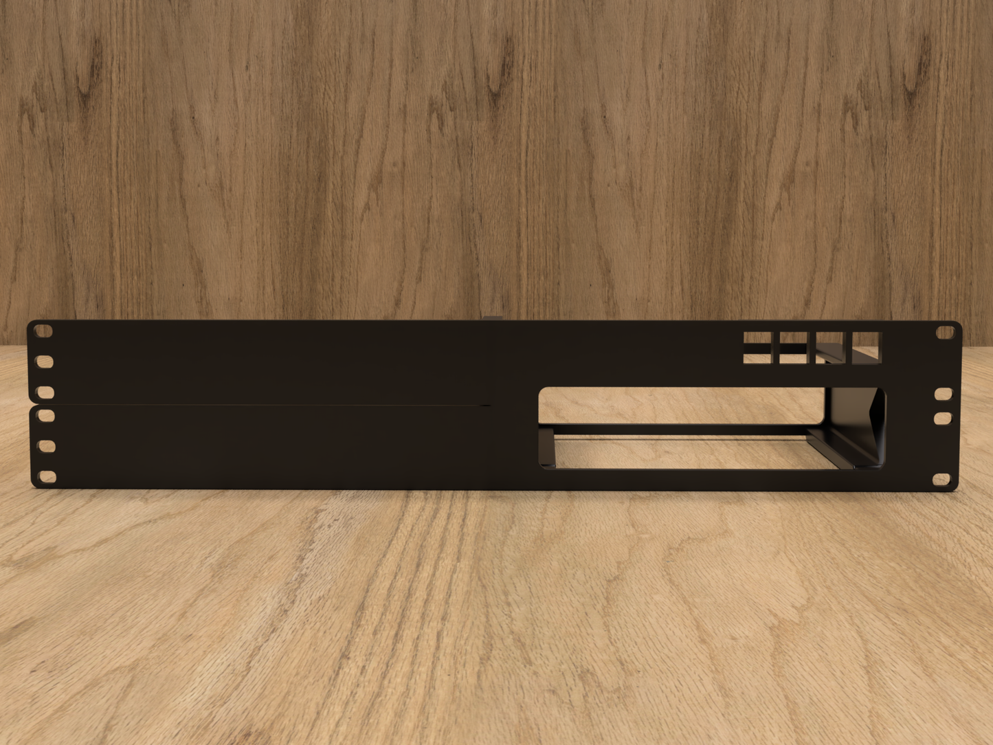 Rack Mount for Minisforum MS-01 WorkStation w/Keystones (Modular)