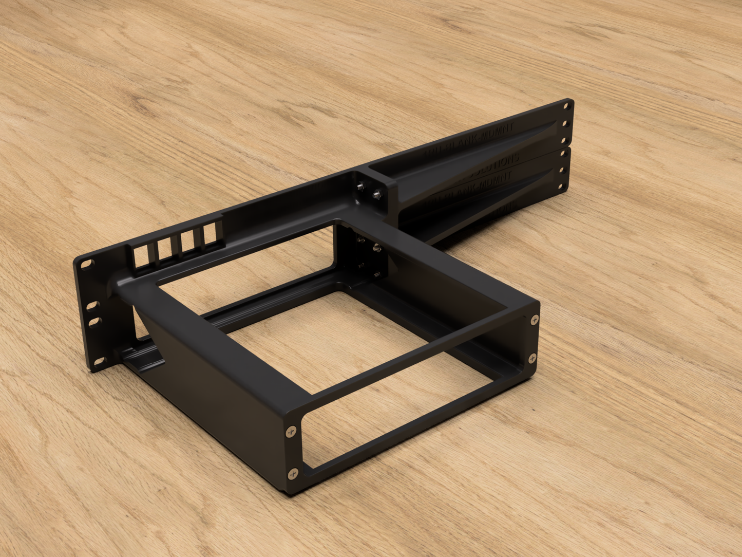 Rack Mount for Minisforum MS-01 WorkStation w/Keystones (Modular)