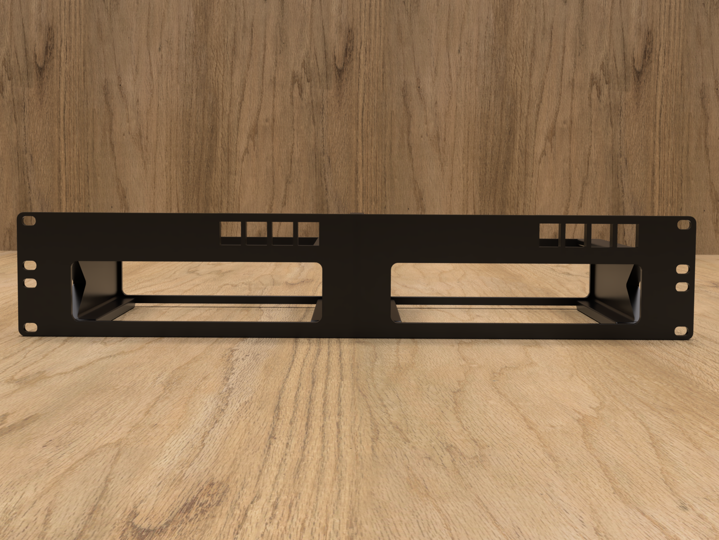 Rack Mount for Minisforum MS-01 WorkStation w/Keystones (Modular)