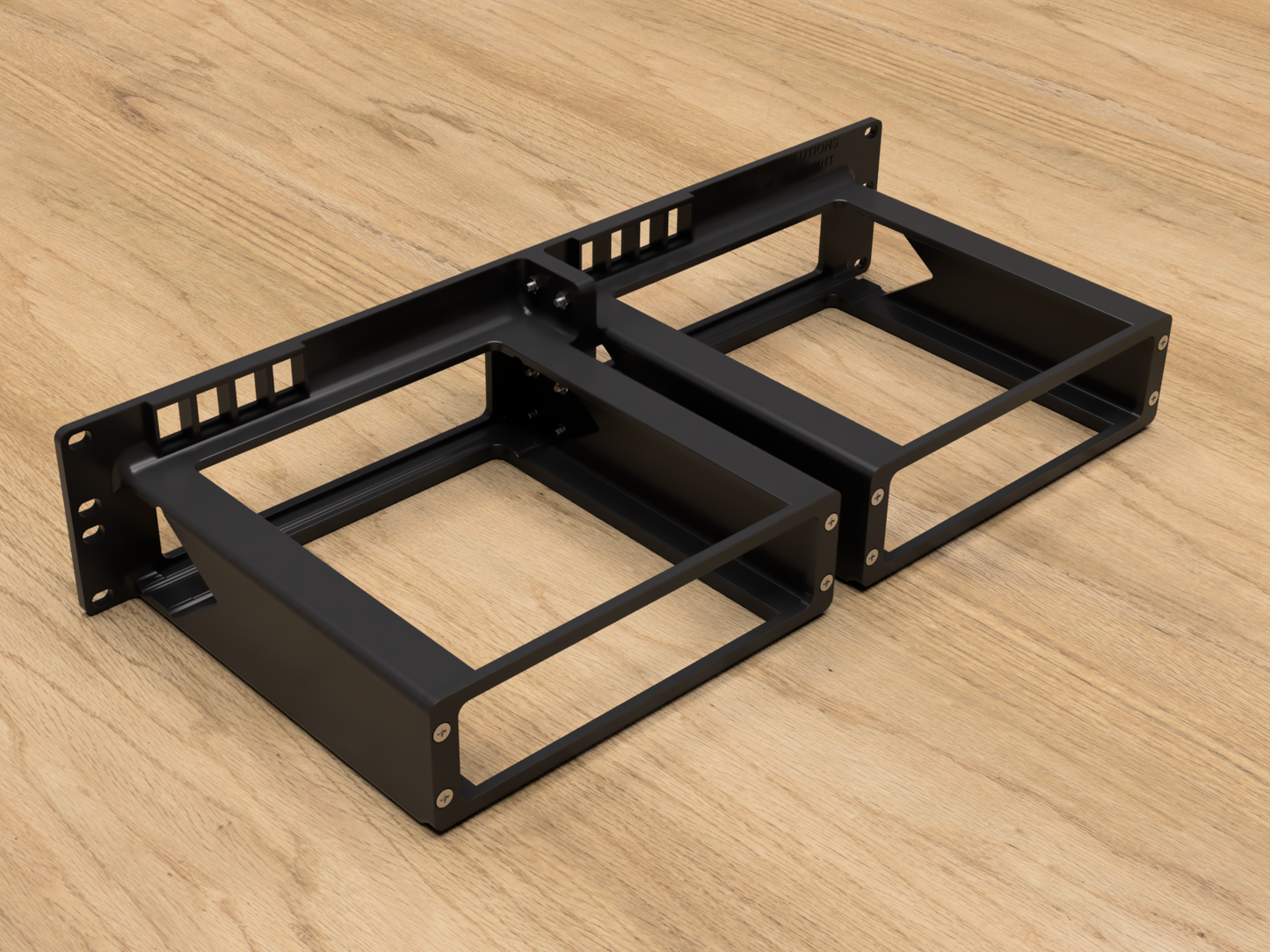 Rack Mount for Minisforum MS-01 WorkStation w/Keystones (Modular)