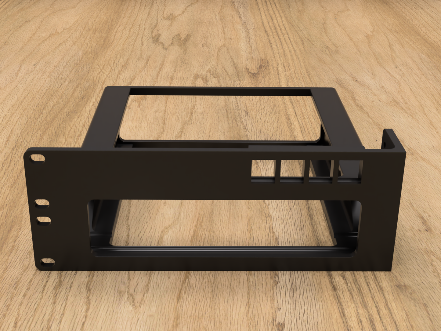 Rack Mount for Minisforum MS-01 WorkStation w/Keystones (Modular)