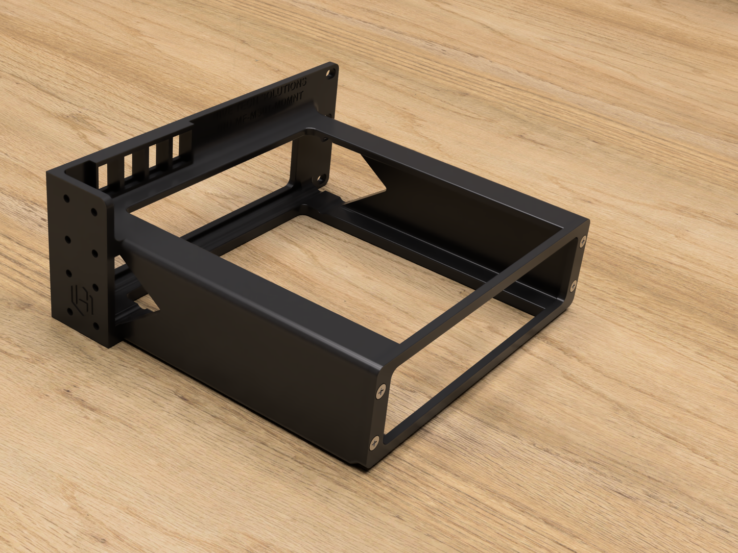 Rack Mount for Minisforum MS-01 WorkStation w/Keystones (Modular)