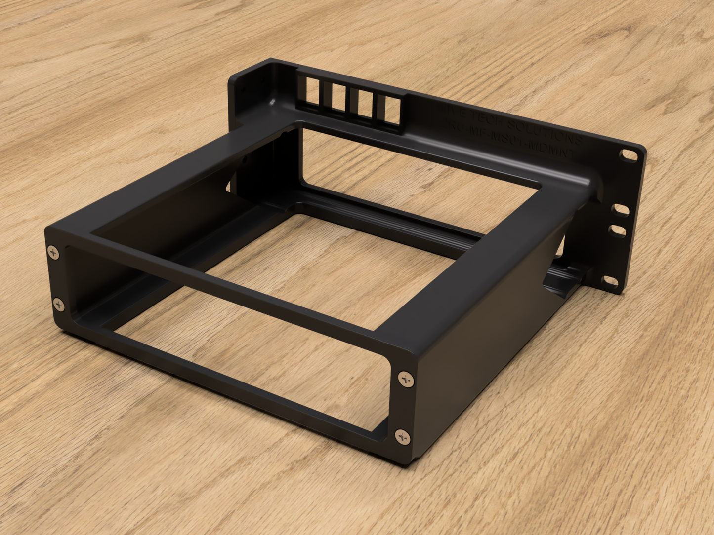 Rack Mount for Minisforum MS-01 WorkStation w/Keystones (Modular)