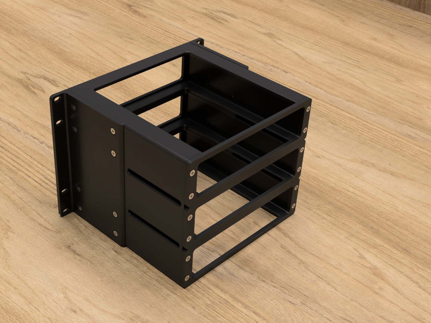 10 Inch Rack mount for 3 Minisforum MS-01 WorkStations