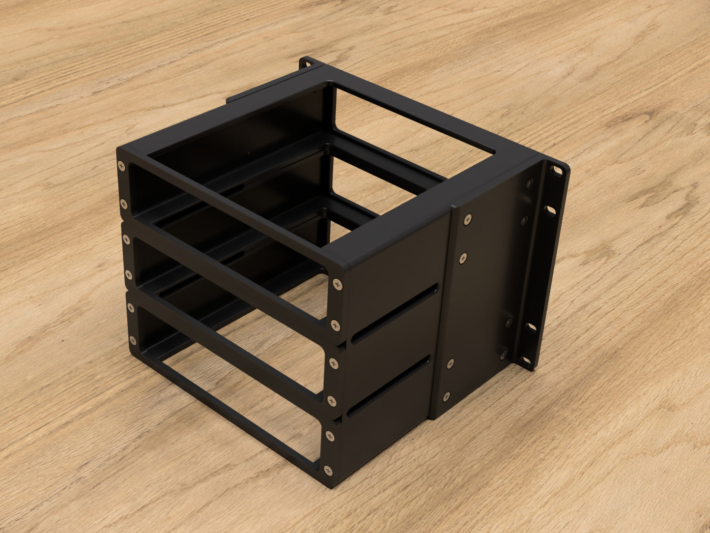 10 Inch Rack mount for 3 Minisforum MS-01 WorkStations