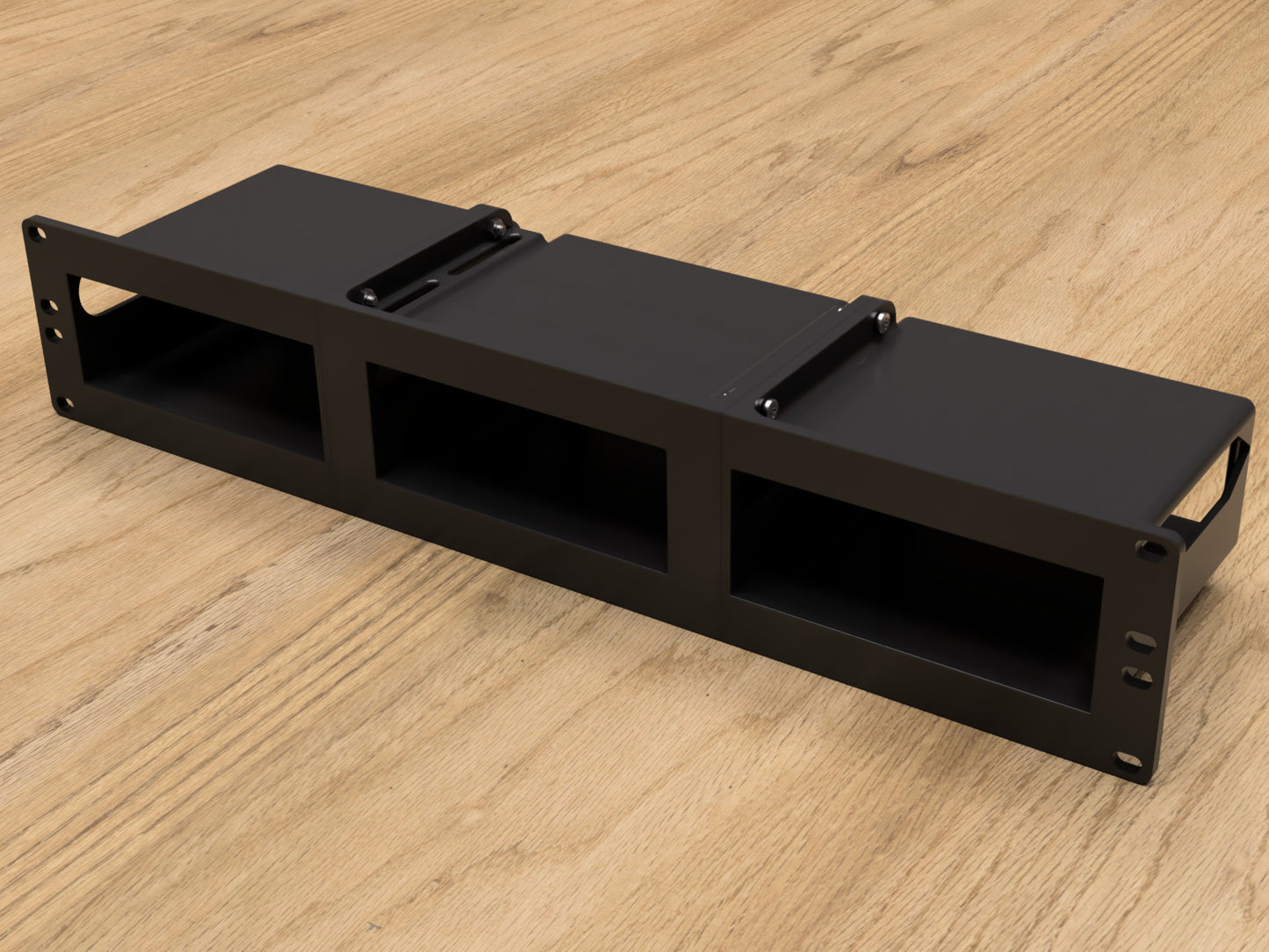2U Rack Mount for 3x Minisforum UM773 Lite Mini PCs