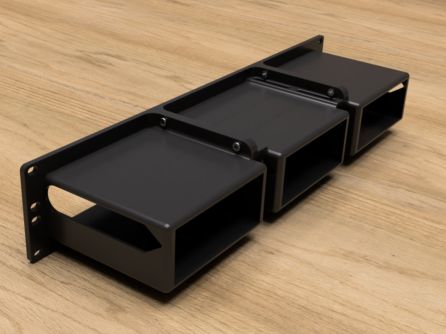 2U Rack Mount for 3x Minisforum UM773 Lite Mini PCs