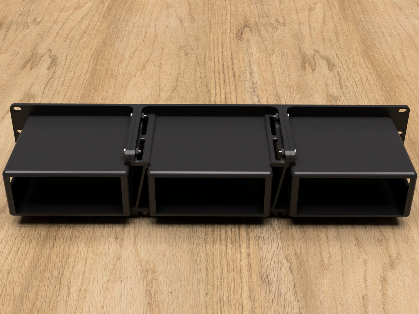 2U Rack Mount for 3x Minisforum UM773 Lite Mini PCs