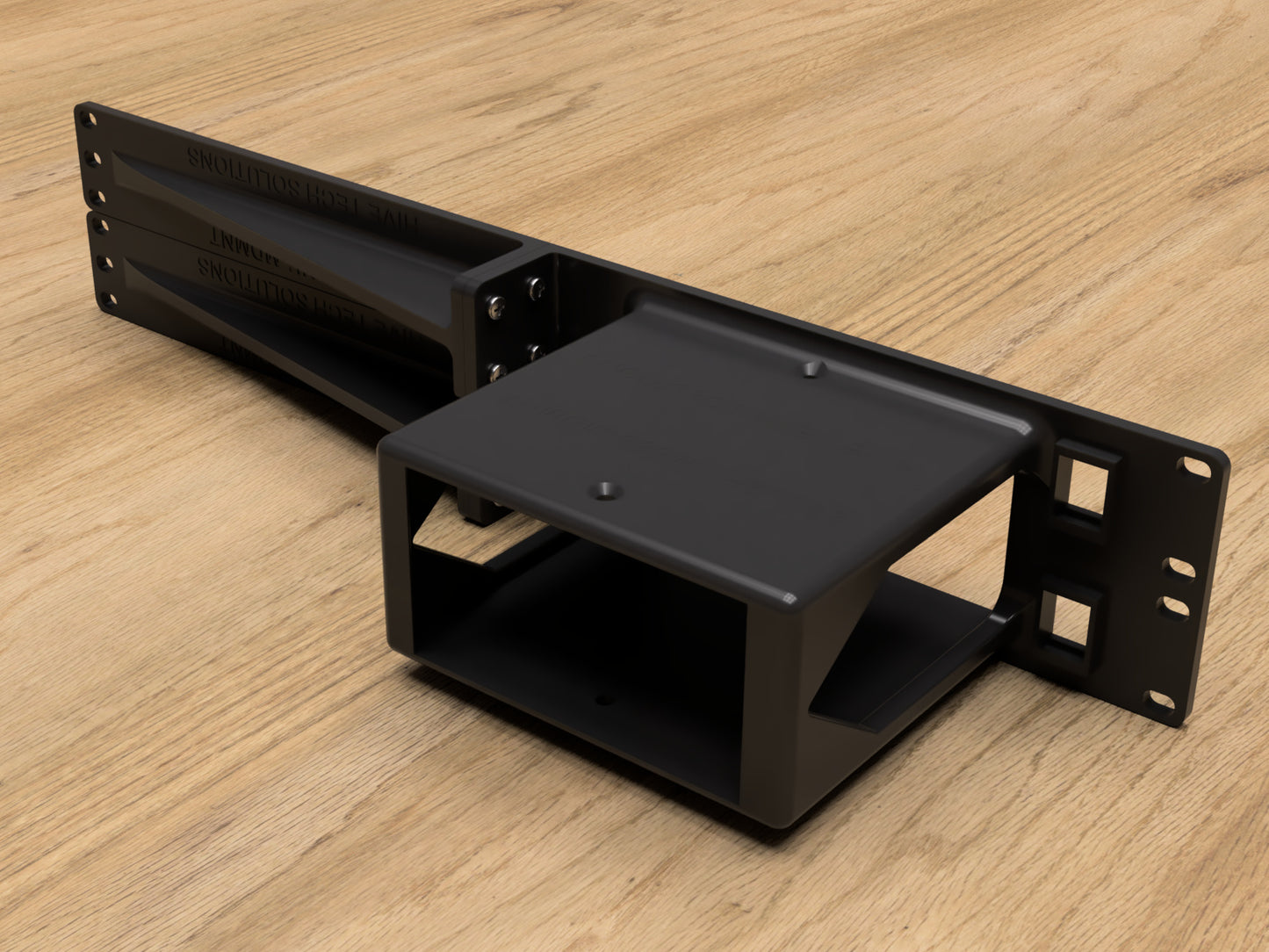 2U Rack Mount for Minisforum UM890 Pro Mini PCs (Modular)