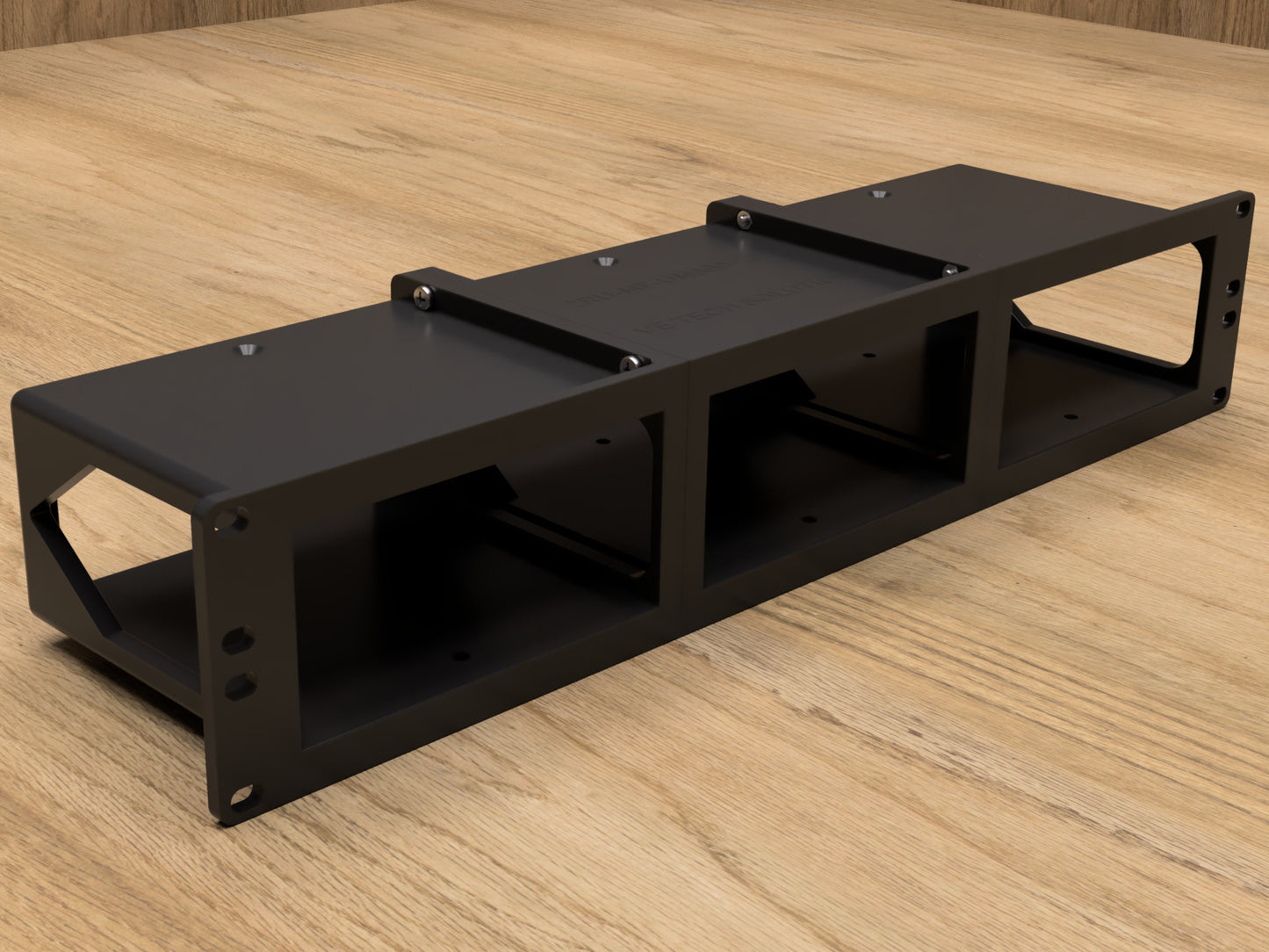 2U Rack Mount for 3x Minisforum UM890 Pro Mini PCs