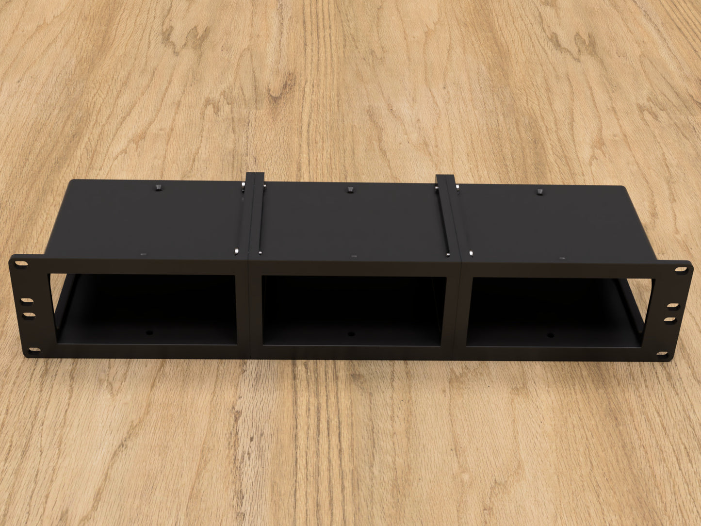 2U Rack Mount for 3x Minisforum UM890 Pro Mini PCs