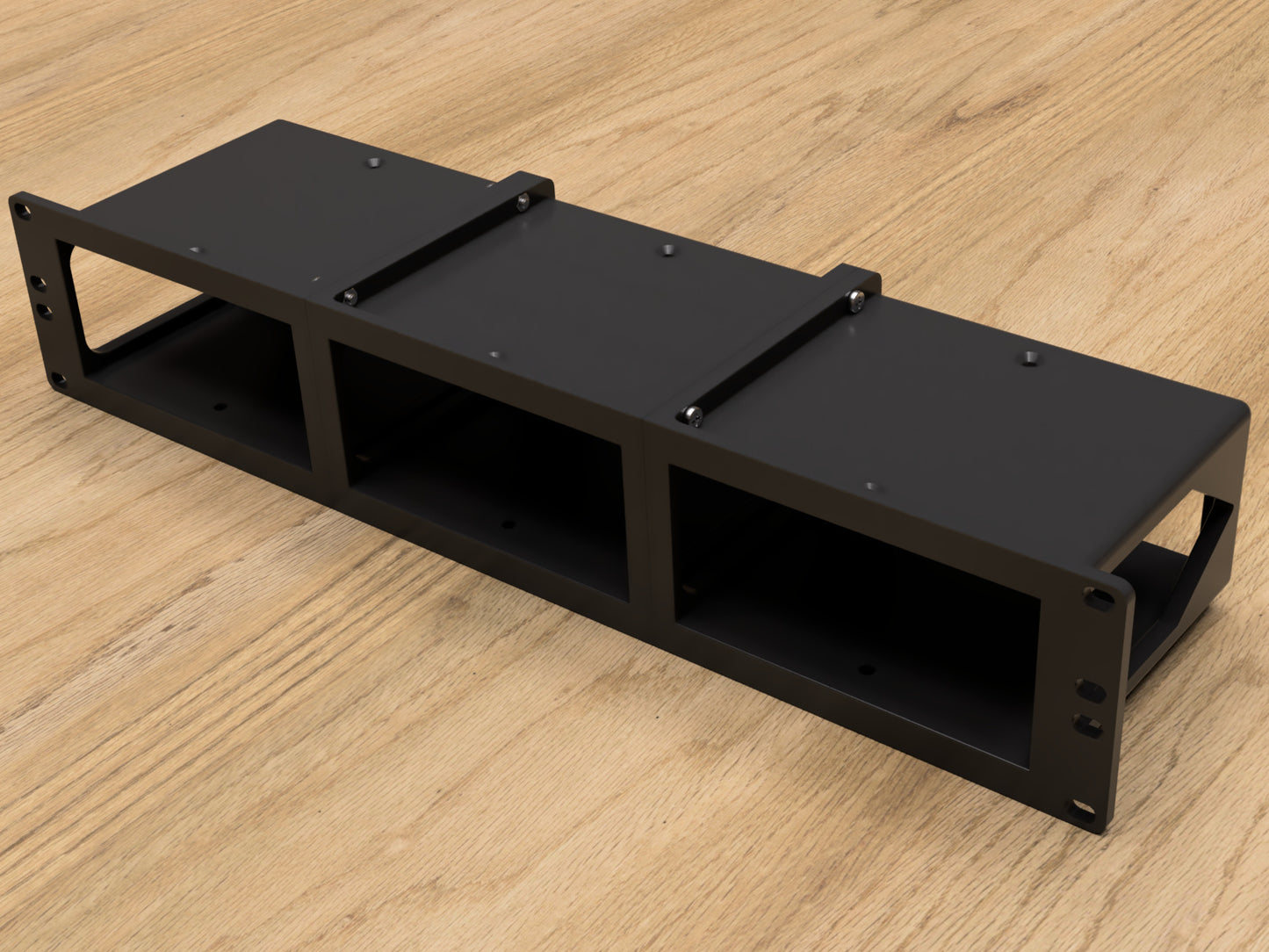 2U Rack Mount for 3x Minisforum UM890 Pro Mini PCs
