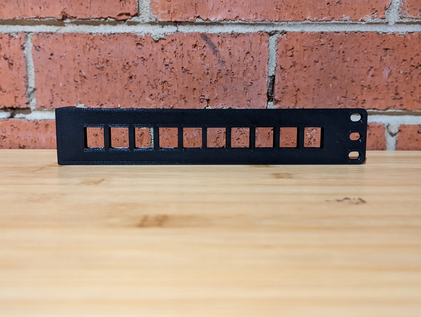 1RU 10 Port Keystone Jack Rack Mount (Modular)