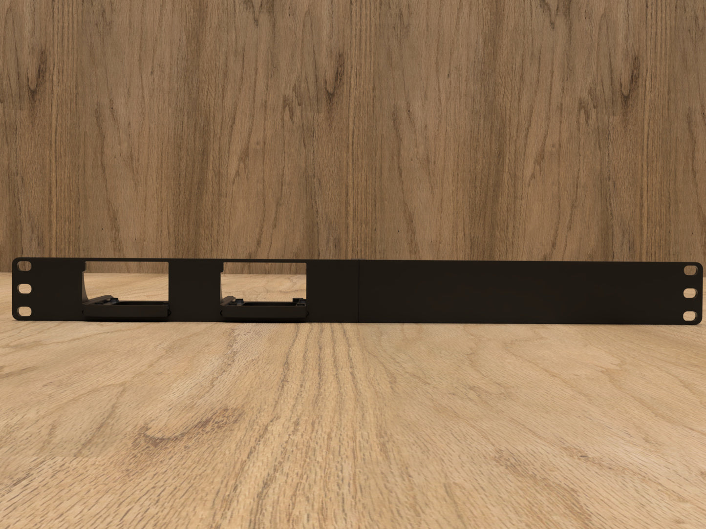 Rack mount for 2x Raspberry Pi's (Modular)