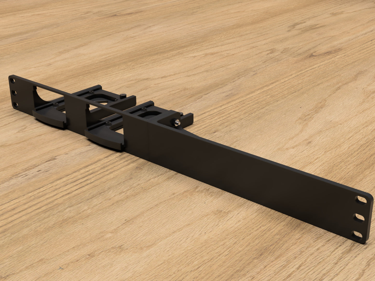 Rack mount for 2x Raspberry Pi's (Modular)