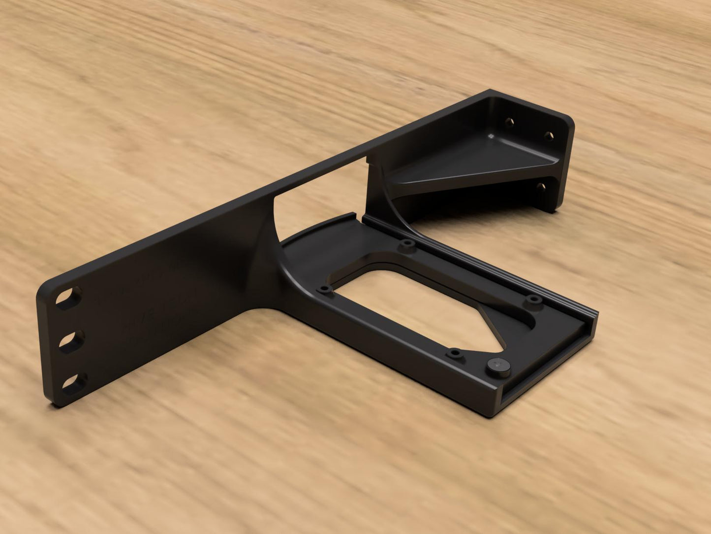 Rack mount for Raspberry Pi 3B / 4 / 5 (Modular)