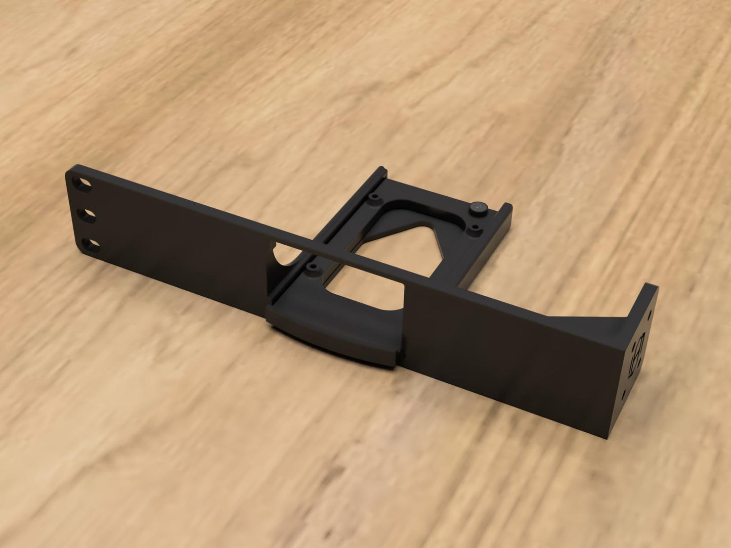 Rack mount for Raspberry Pi 3B / 4 / 5 (Modular)