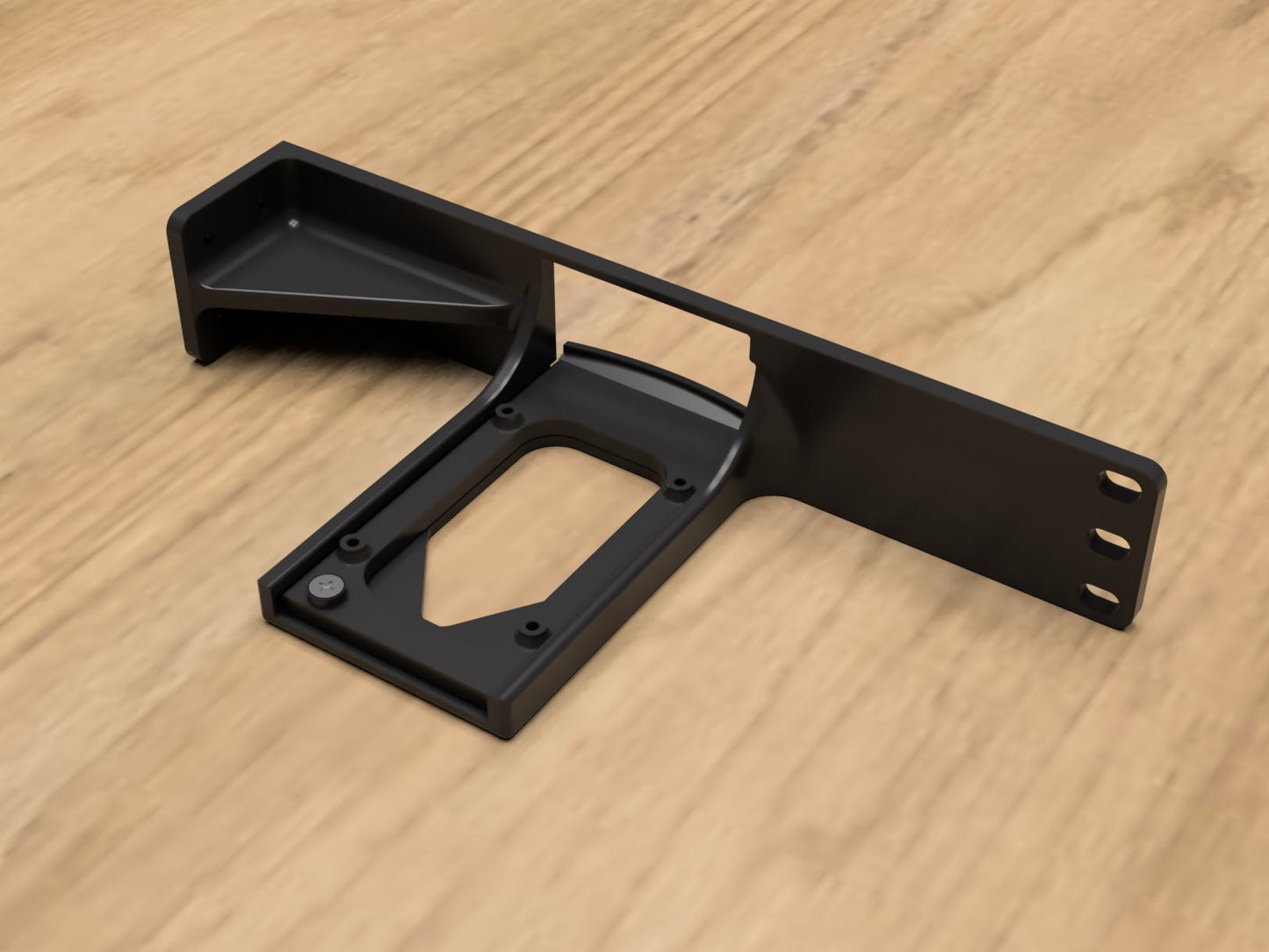 Rack mount for Raspberry Pi 3B / 4 / 5 (Modular)