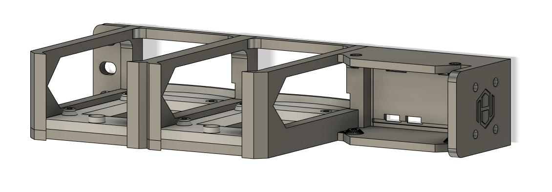 RaspberryPi 3b / 4/ Zero Multiple Rack Mount (Modular)