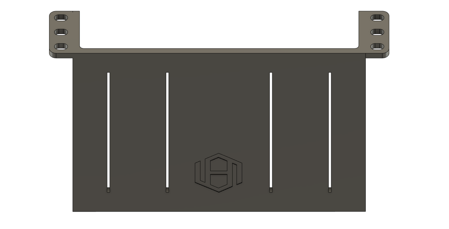Rack mount 1RU Shelf (10-Inch)