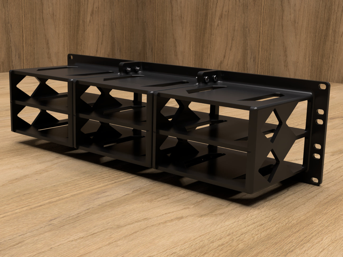 3U Rack mount for 6x Sonos PORTS