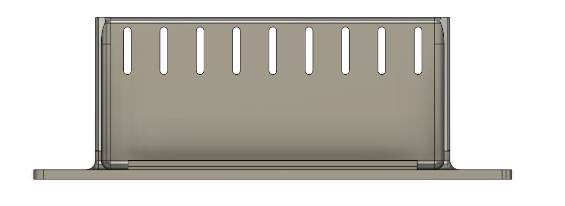 Rack mount 8 Port Keystone Jack (10-Inch)