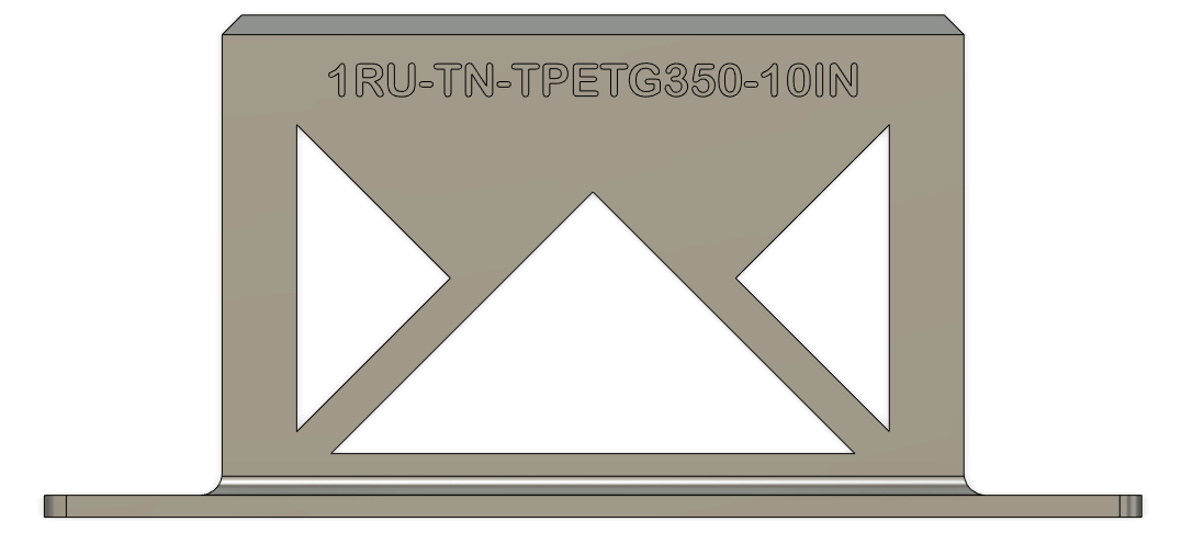 Rack Mount for TrendNET TPE-TG350 (10-Inch)