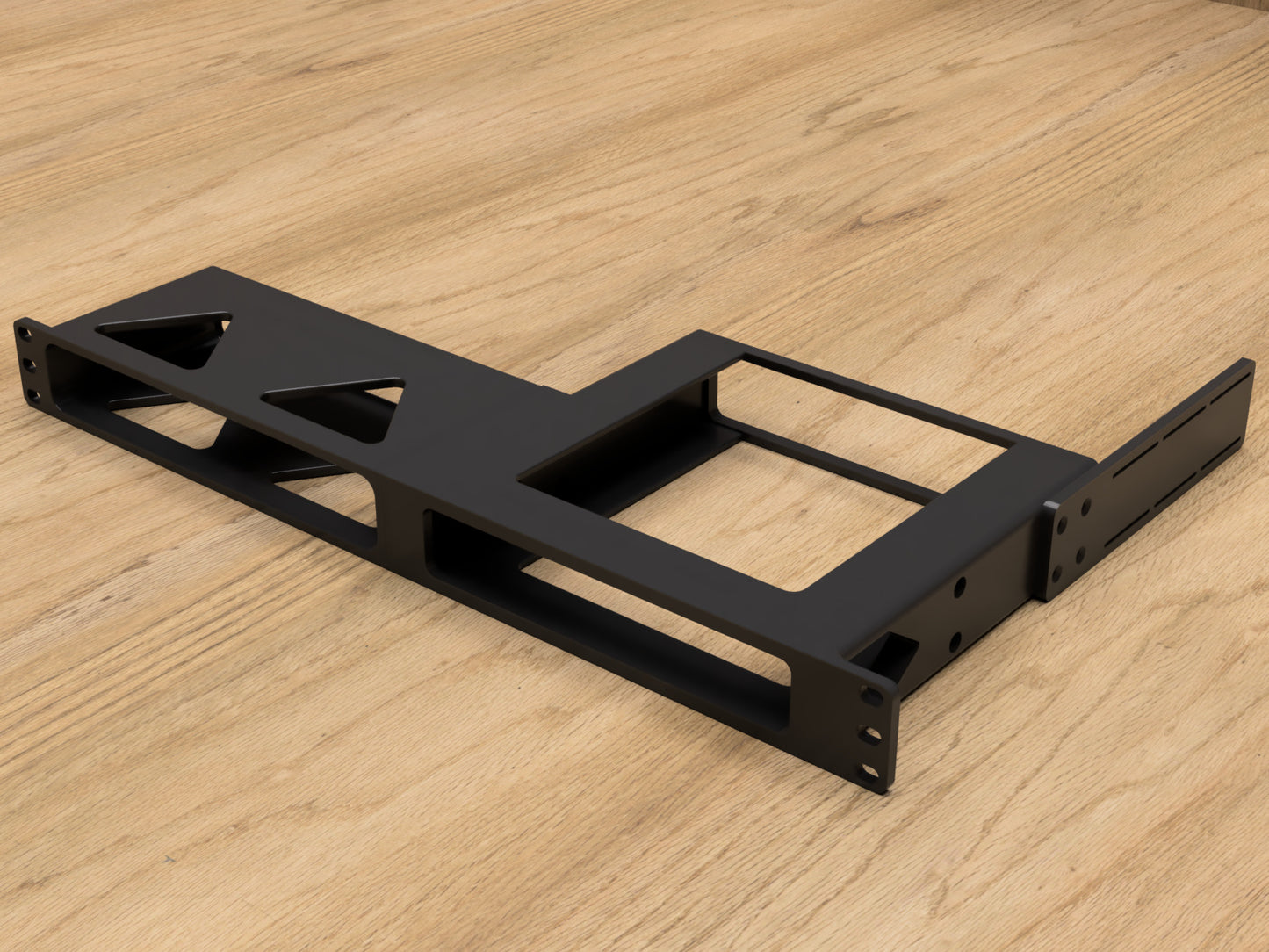 Rack mount for Ubiquiti Unifi Flex 2.5G PoE and Dell Optiplex Mini PC