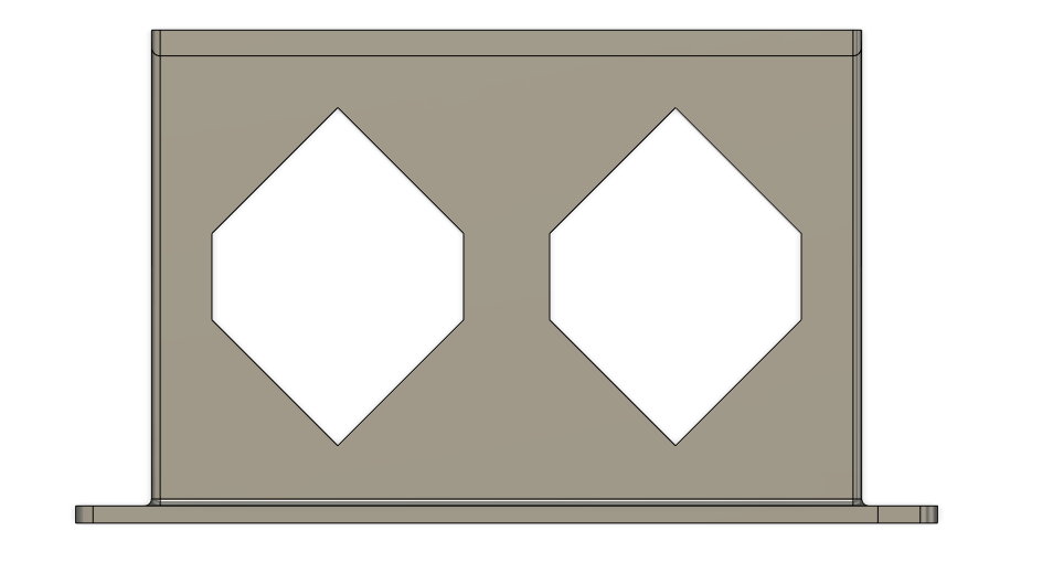 Rack mount for Unifi Flex-XG Switch (10-Inch)
