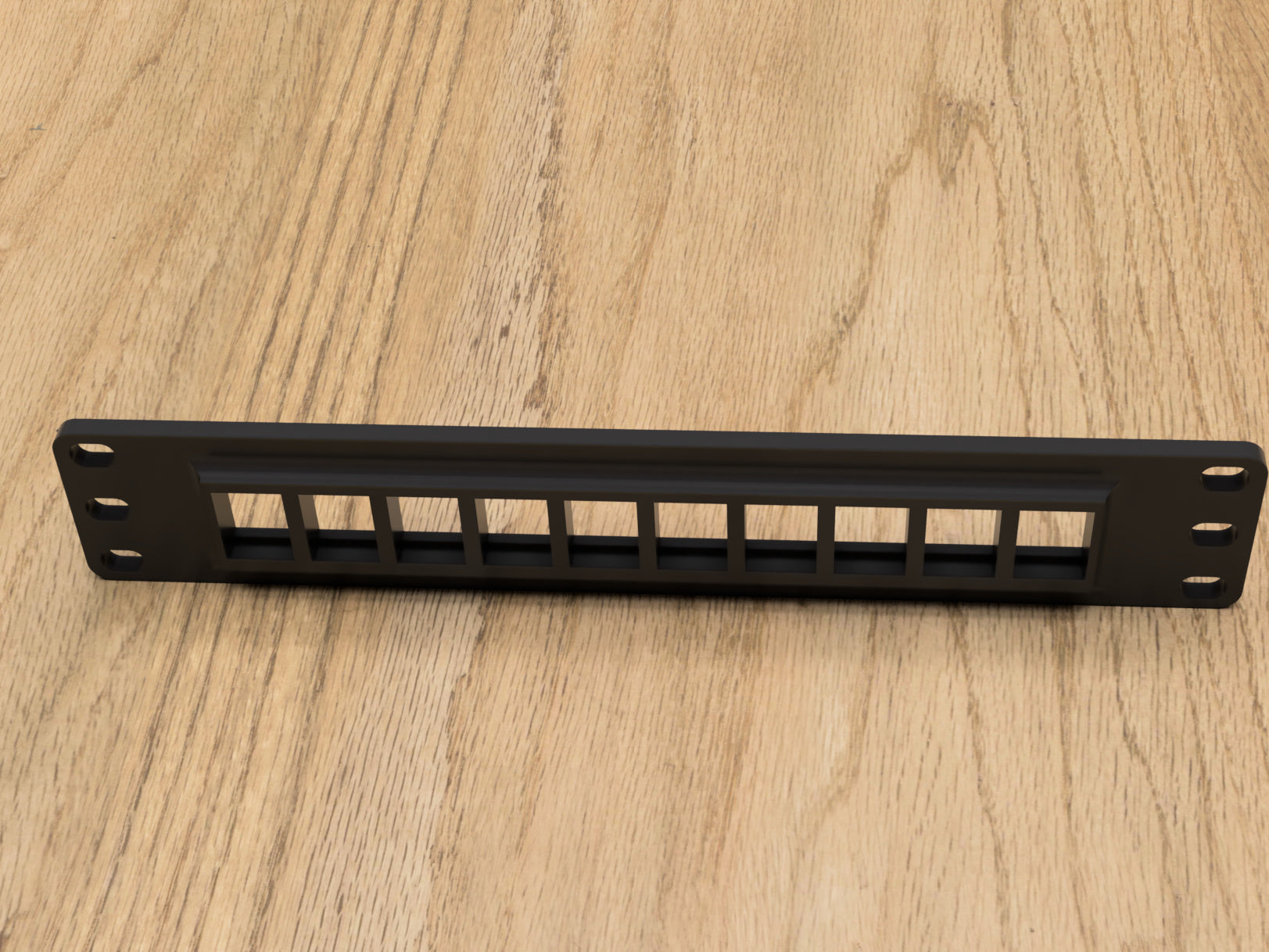 10 Inch Rack Mount for 10 Keystone Jacks – Hive Tech Solutions