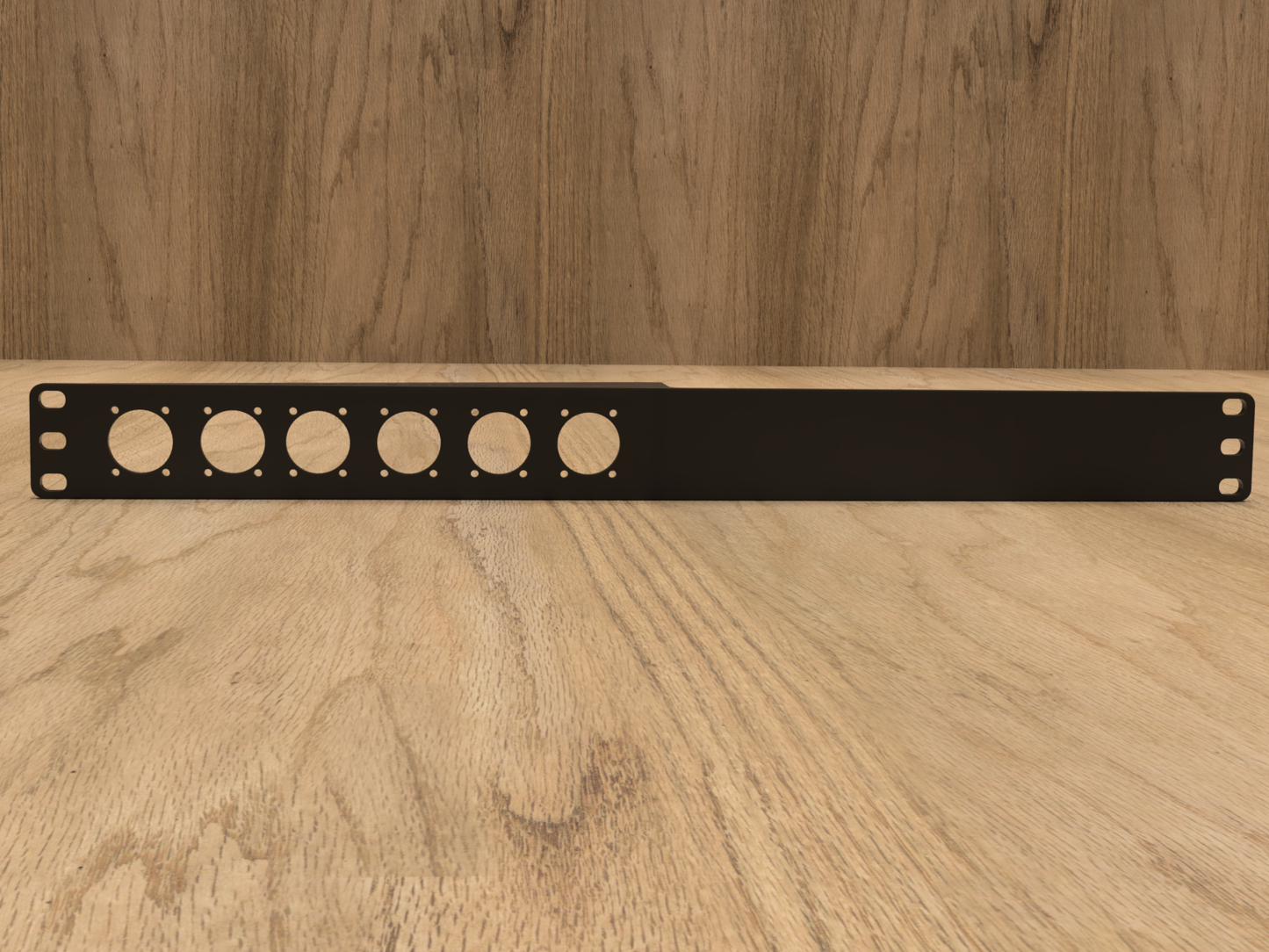 1RU 6 Port D Series Style Rack Mount (Modular)