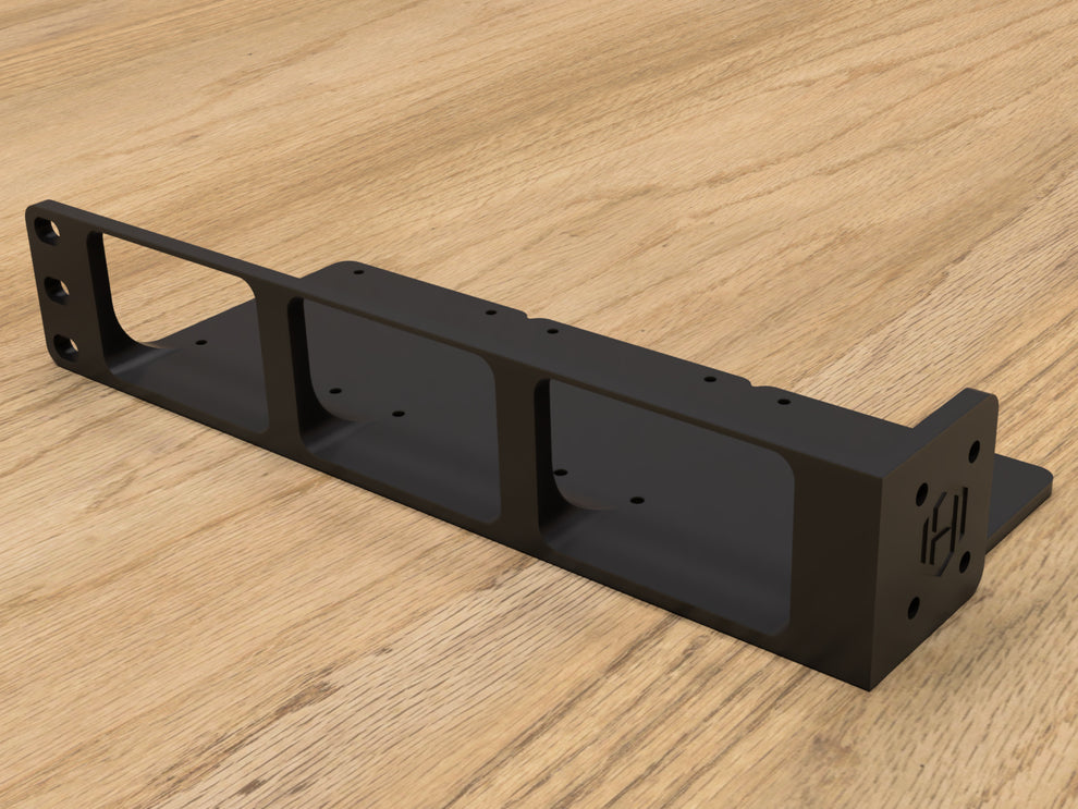 Rack mount for 3x Raspberry Pi's (Modular - Static) – Hive Tech Solutions