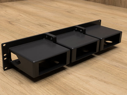 2U Rack Mount for 3x BeeLink EQ13 / EQ14 Mini PCs