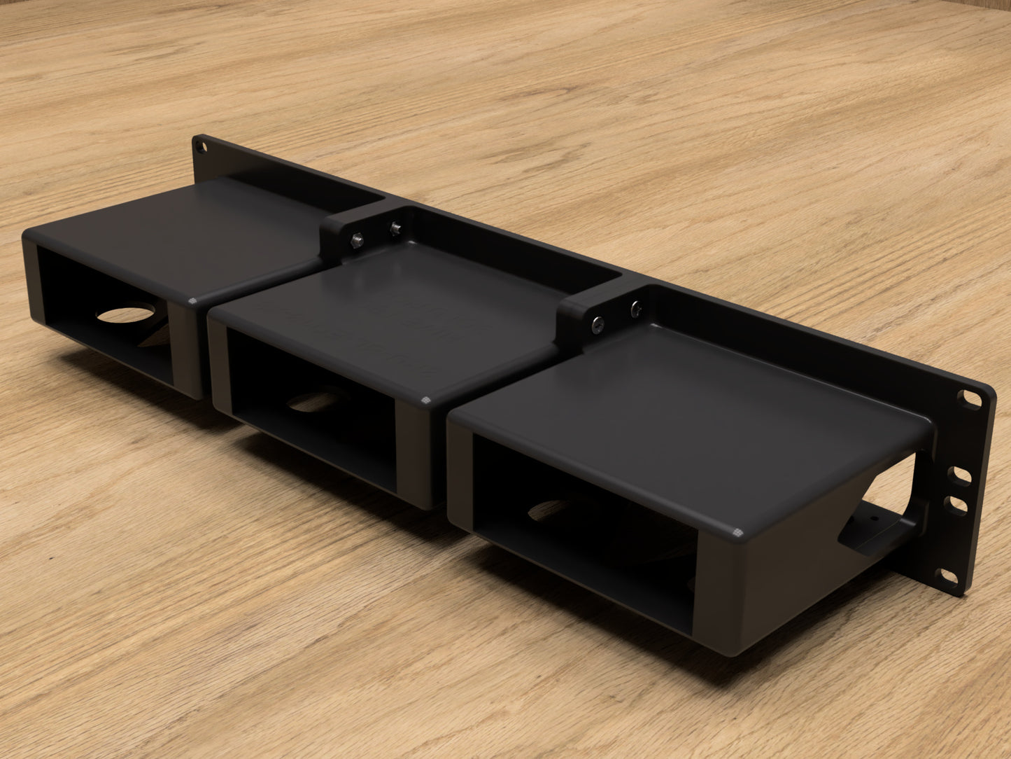 2U Rack Mount for 3x BeeLink EQ13 / EQ14 Mini PCs