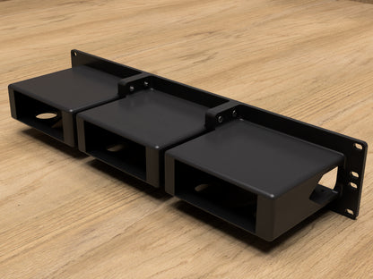 2U Rack Mount for 3x BeeLink EQ13 / EQ14 Mini PCs