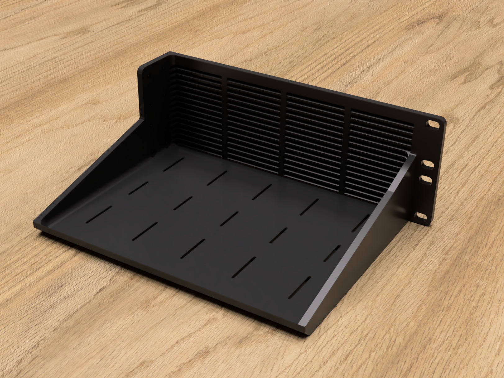 Two Ru Rack Extension 2RU Rack Mounted Shelf (Modular) – Hive Tech Solutions