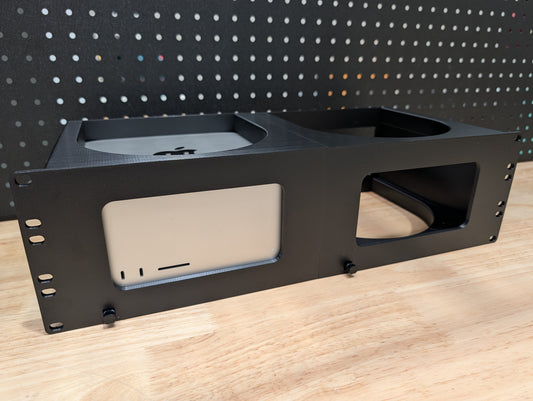 3U Rack Mount for 2x Apple Mac Studio