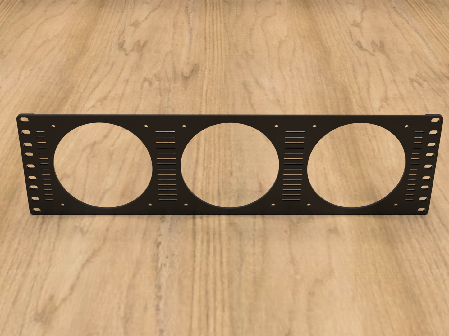 3U Rack mount for 120mm Fans (3)