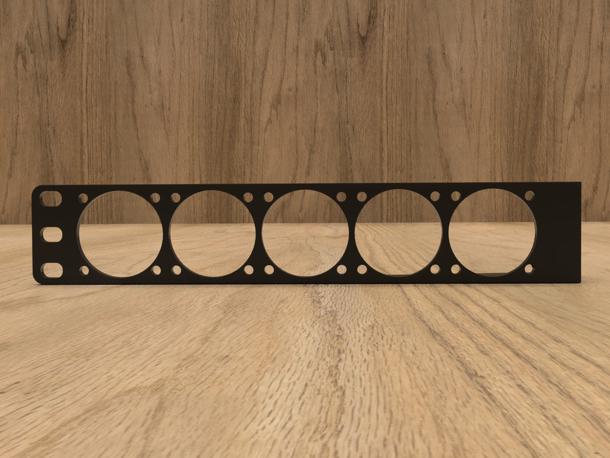 1U Rack Mount for 5 x 40mm Fans (Modular)